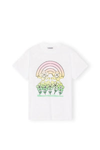 Rainbow casual T-shirt - Bright White