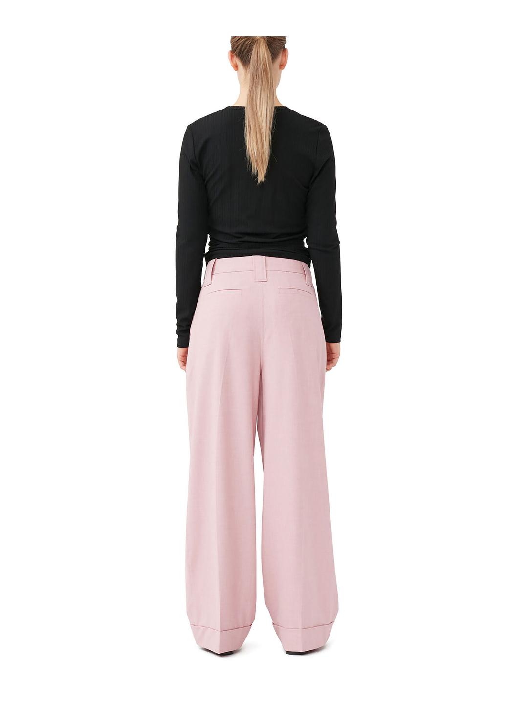 Blouse portefeuille côtelé - Black
