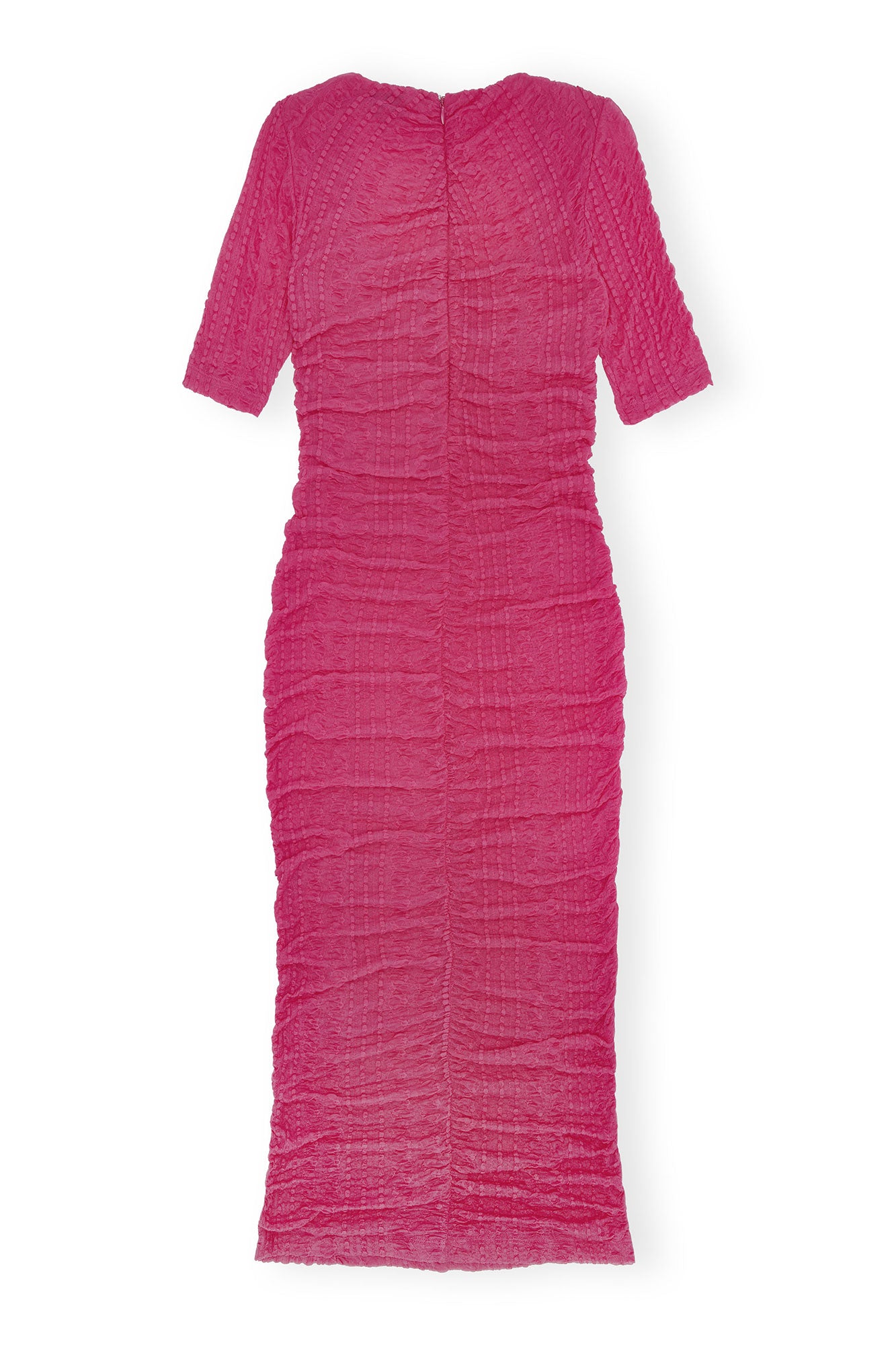 Robe midi froncée en dentelle - Love Potion