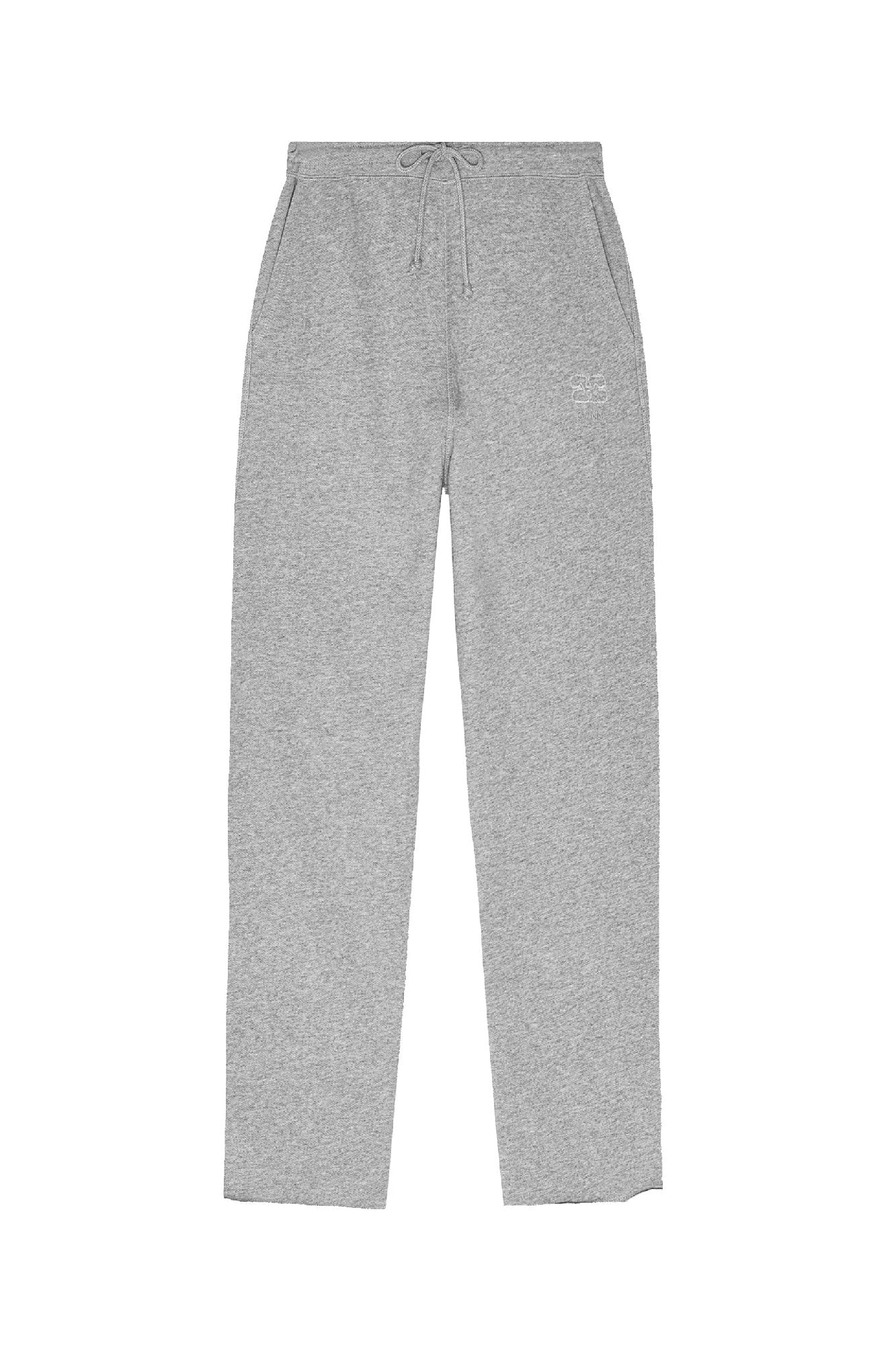 Pantalon large avec cordon de serrage - Paloma Melange