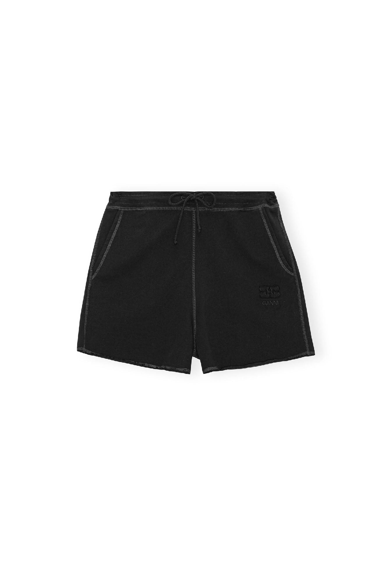 Short à cordon de serrage - Black
