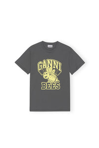 T-shirt Bee à coupe décontractée - Volcanic Ash