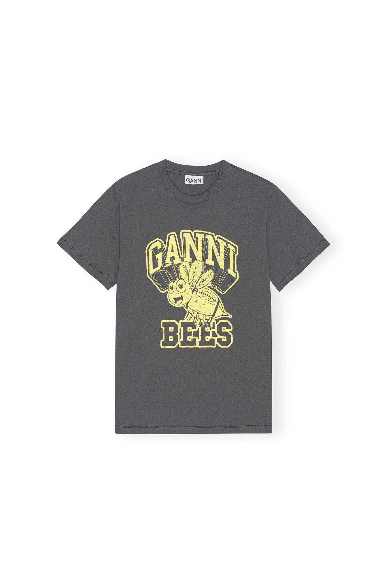 T-shirt Bee à coupe décontractée - Volcanic Ash