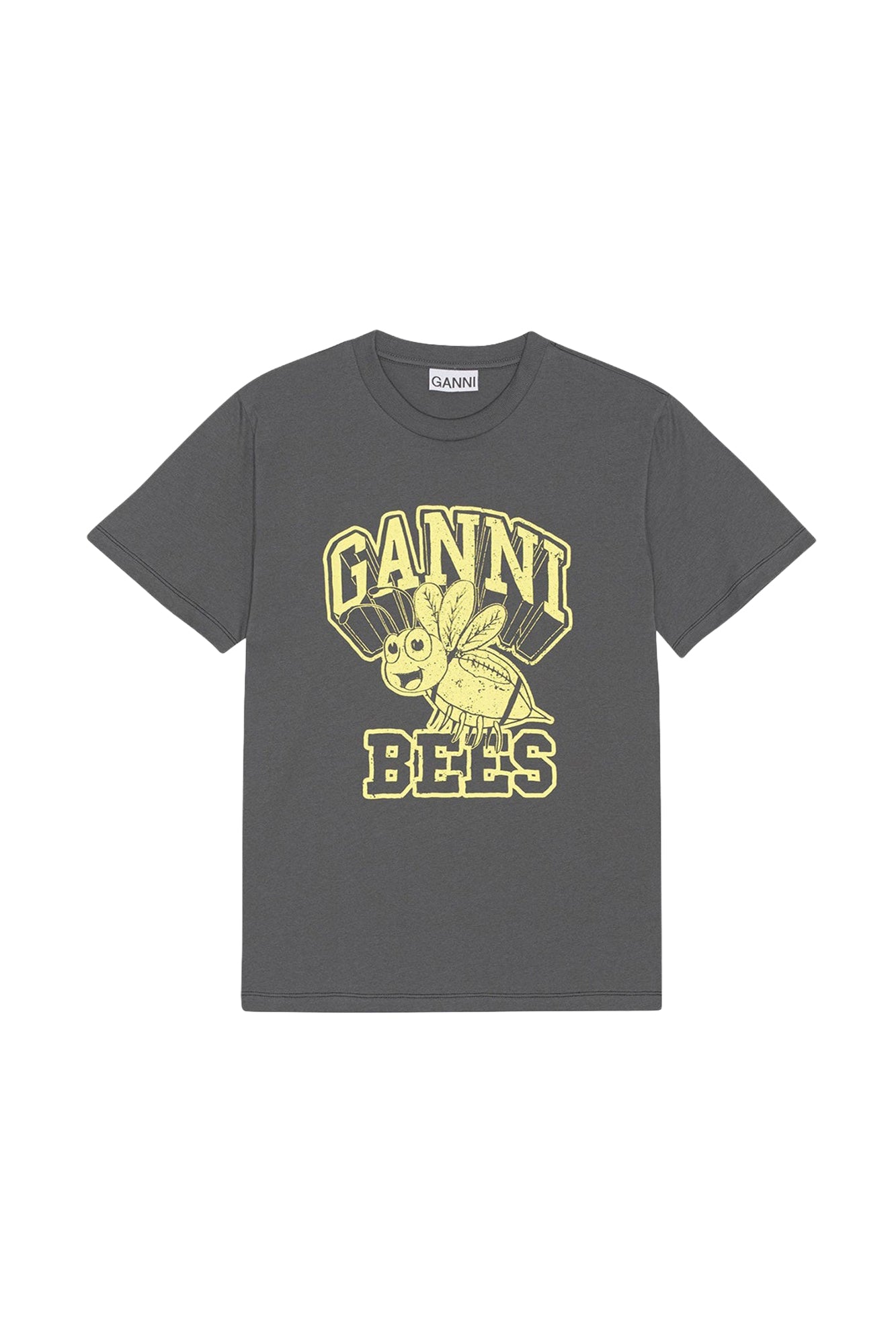 Bee relaxed fit T-shirt - Volcanic Ash