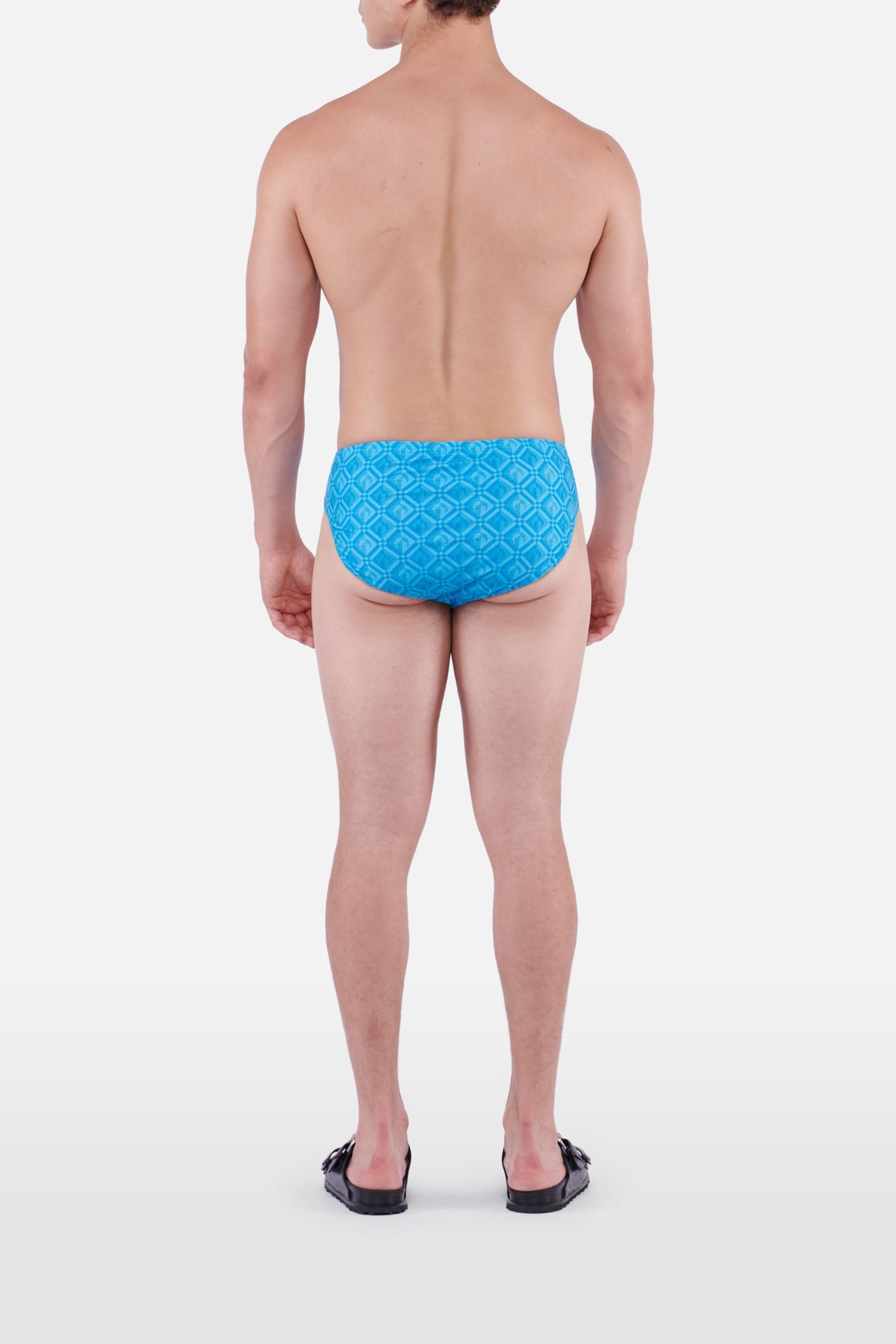 PRIX MARQUE : 45€_Moon Diamant Blue Prin Bas de maillot - Moon Diamant Blue Prin