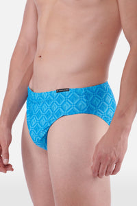 PRIX MARQUE : 45€_Moon Diamant Blue Prin Bas de maillot - Moon Diamant Blue Prin