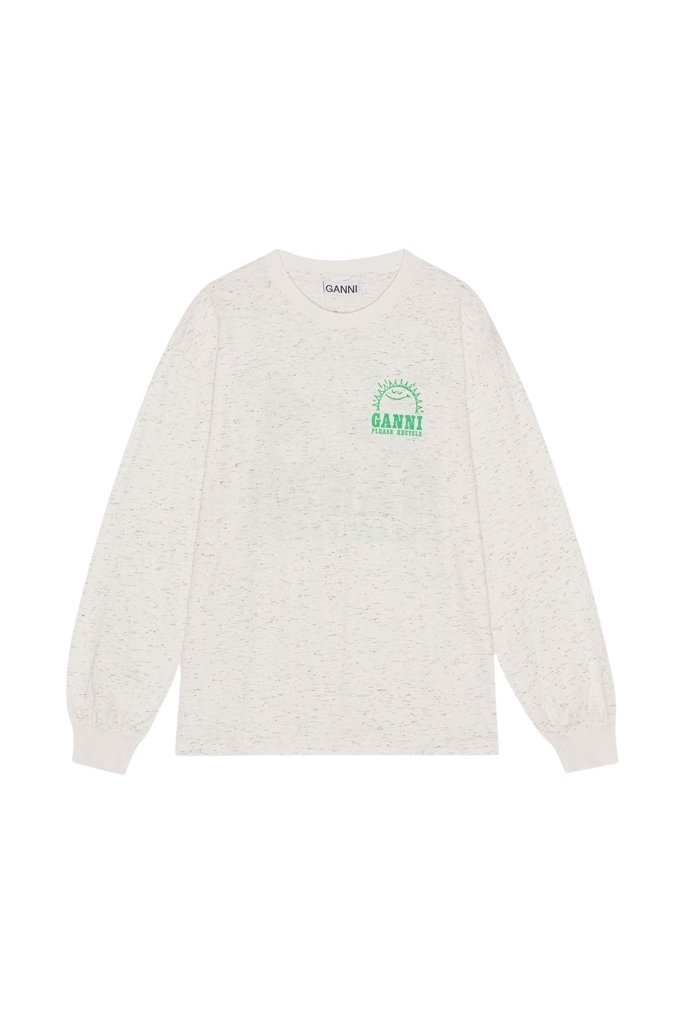 Long-sleeved T-shirt - Egret