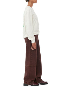Long-sleeved T-shirt - Egret