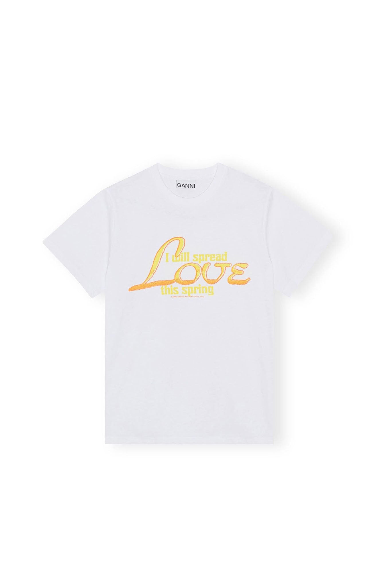 T-shirt décontracté Love - Bright White