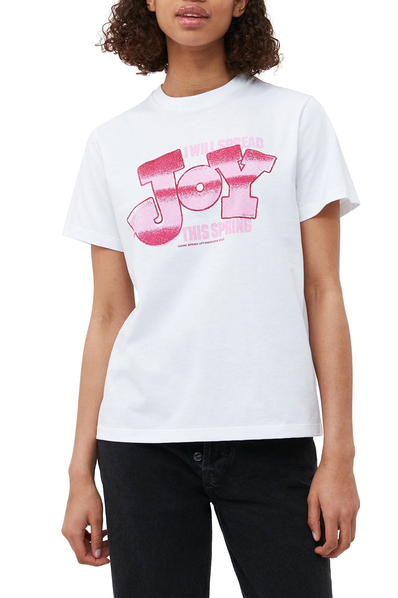 T-shirt décontracté Joy - Bright White