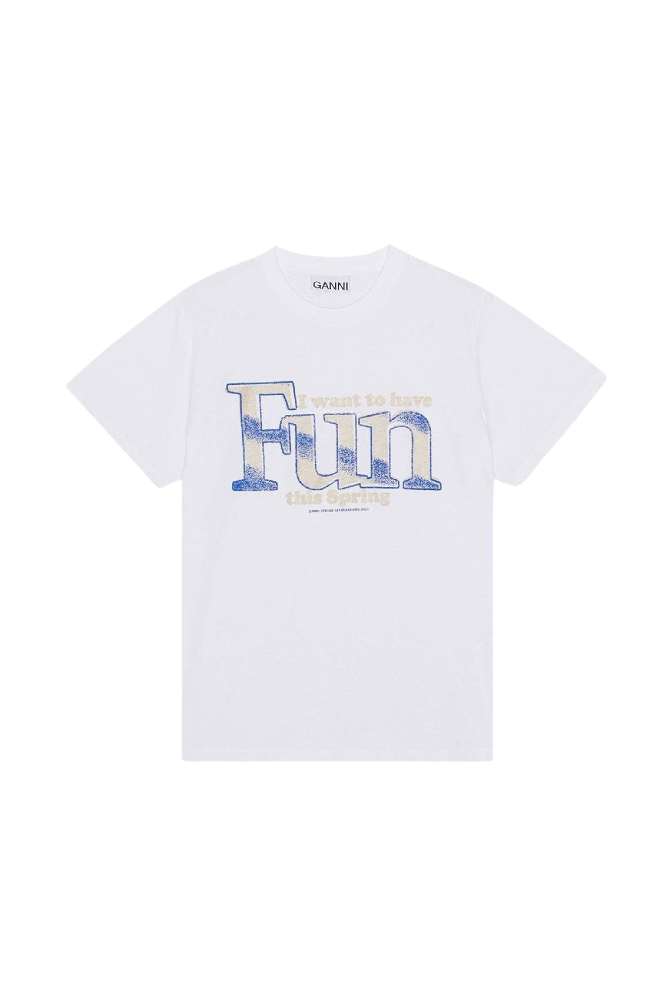 T-shirt décontracté Fun - Bright White