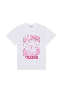 T-shirt décontracté Love Bunny - Bright White