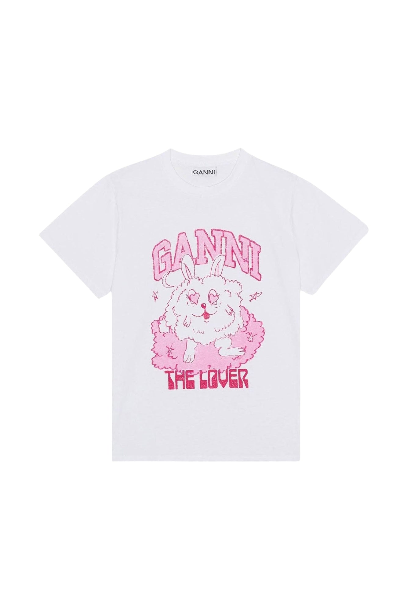 T-shirt décontracté Love Bunny - Bright White