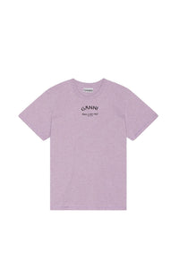 T-shirt lilas décontracté à col rond - Orchid Petal