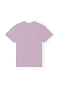 T-shirt lilas décontracté à col rond - Orchid Petal