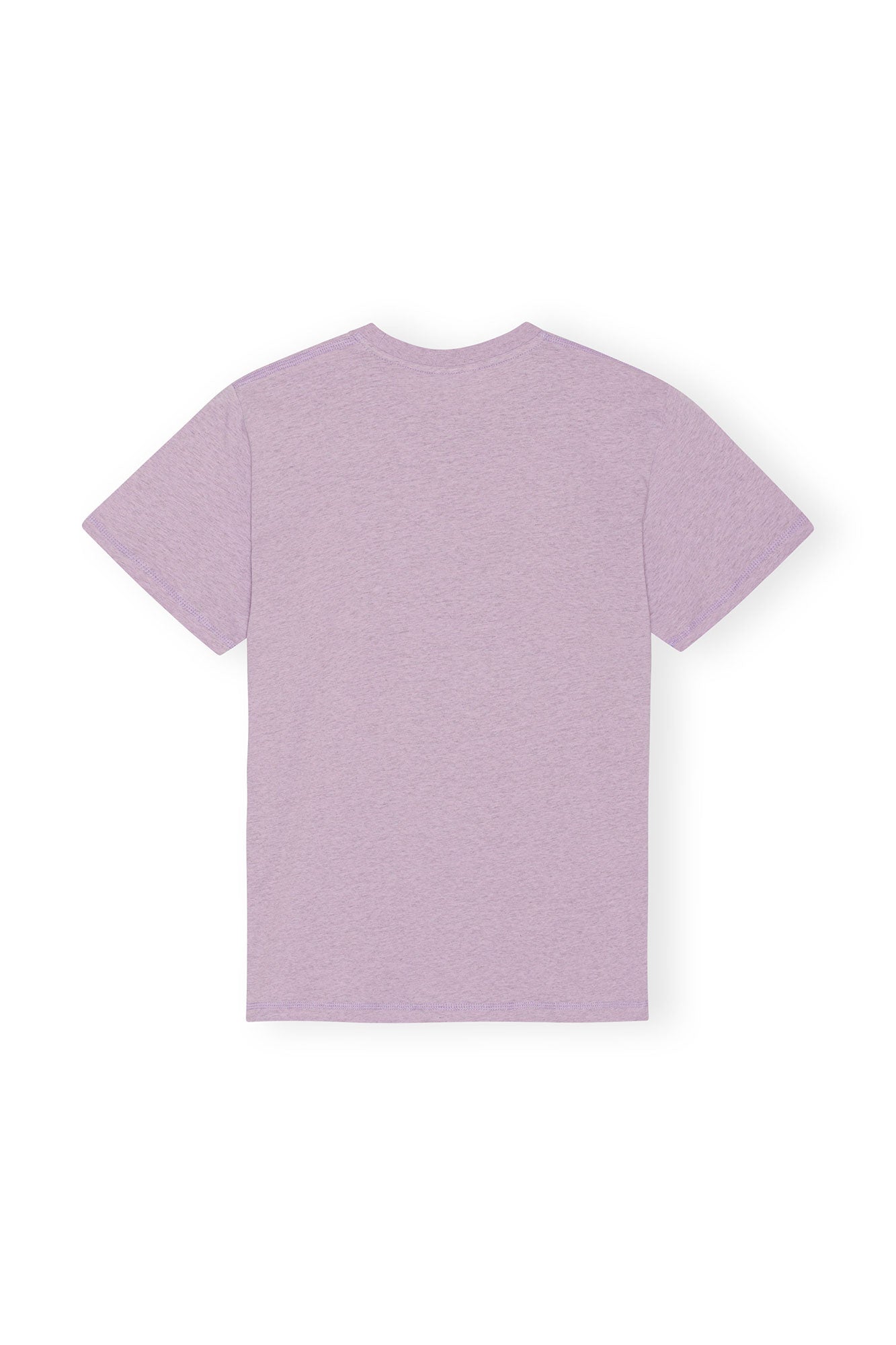 T-shirt lilas décontracté à col rond - Orchid Petal