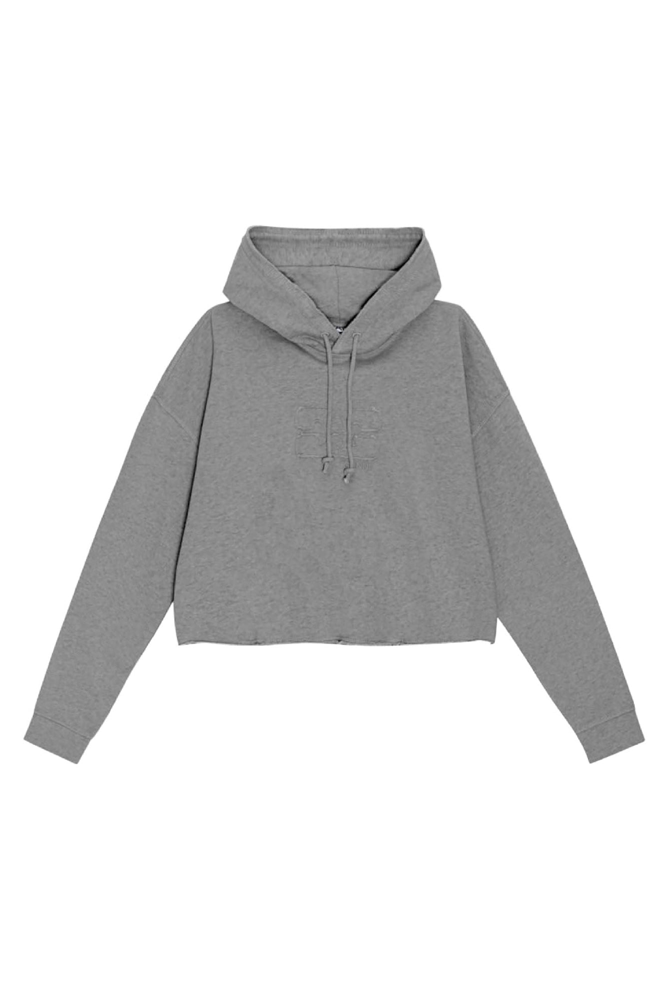 Sweat à capuche court oversize - Misty Lilac