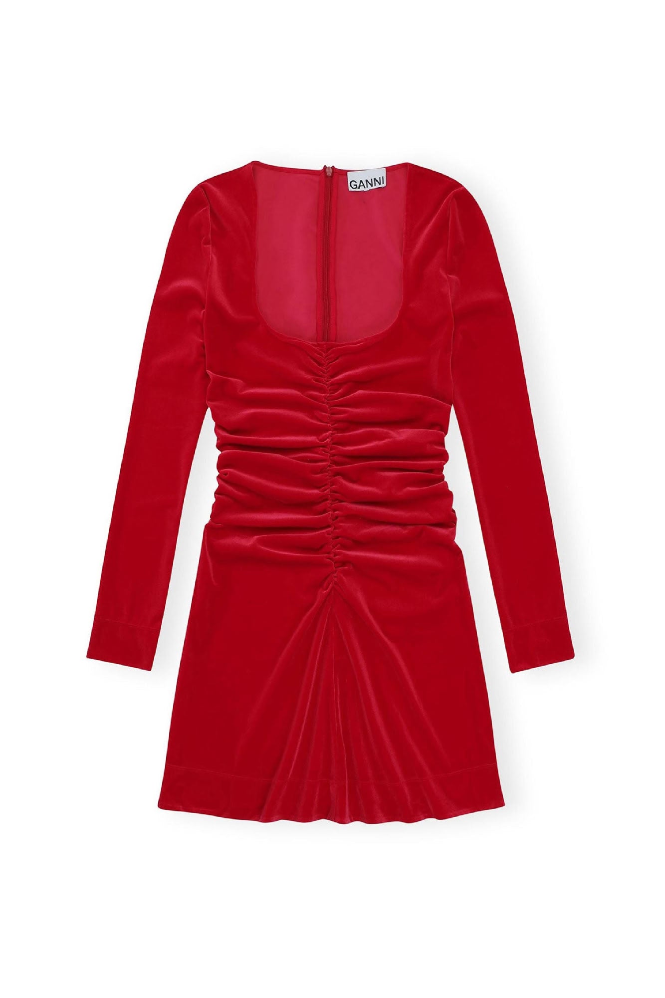 Robe courte en velours - Savvy Red
