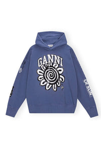 Sweat à capuche - Gray Blue