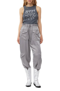 Débardeur Graphic Rib Sun en jersey - Volcanic Ash