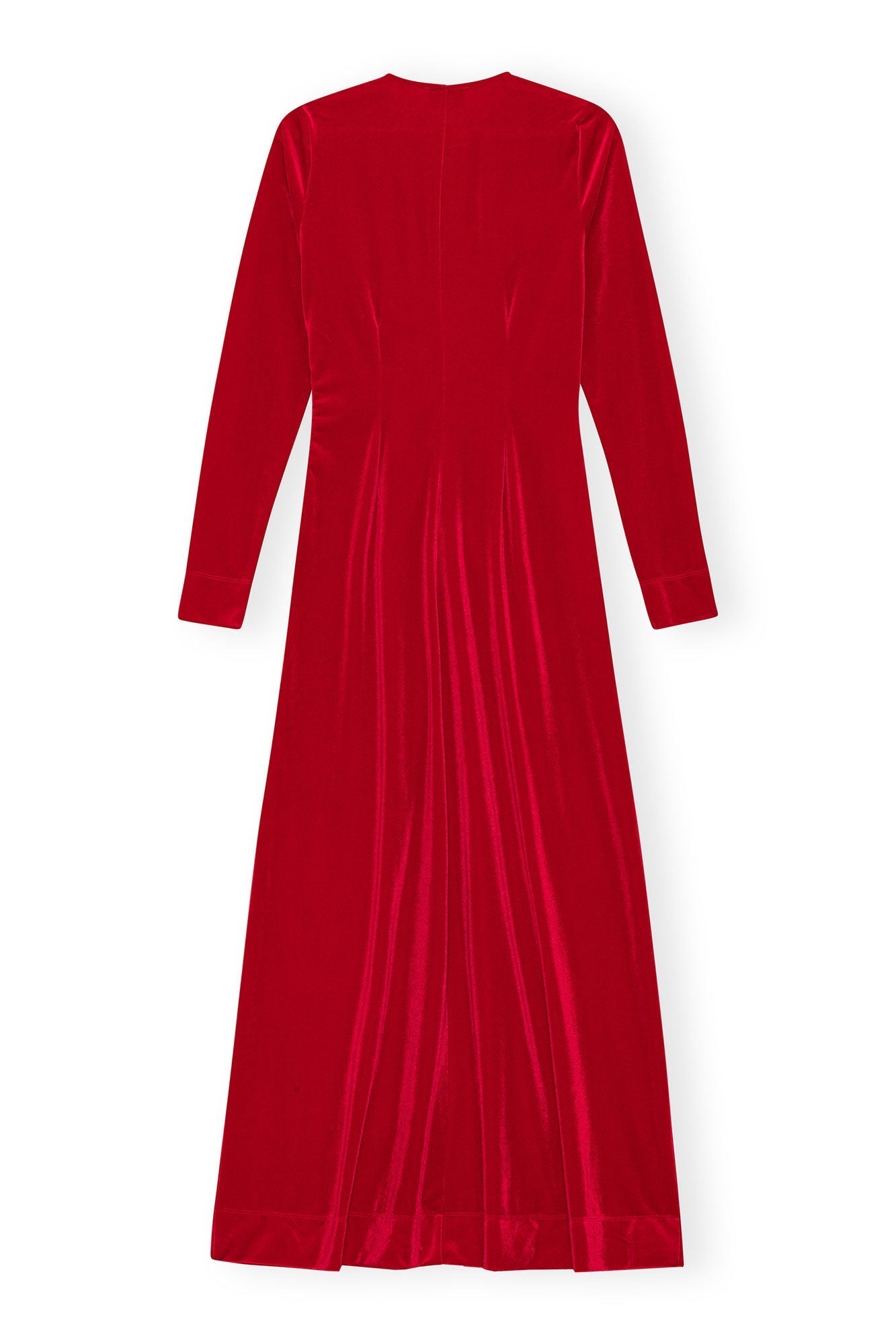Robe longue en velours - Savvy Red