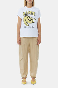 T-shirt oversize Banana - Bright White