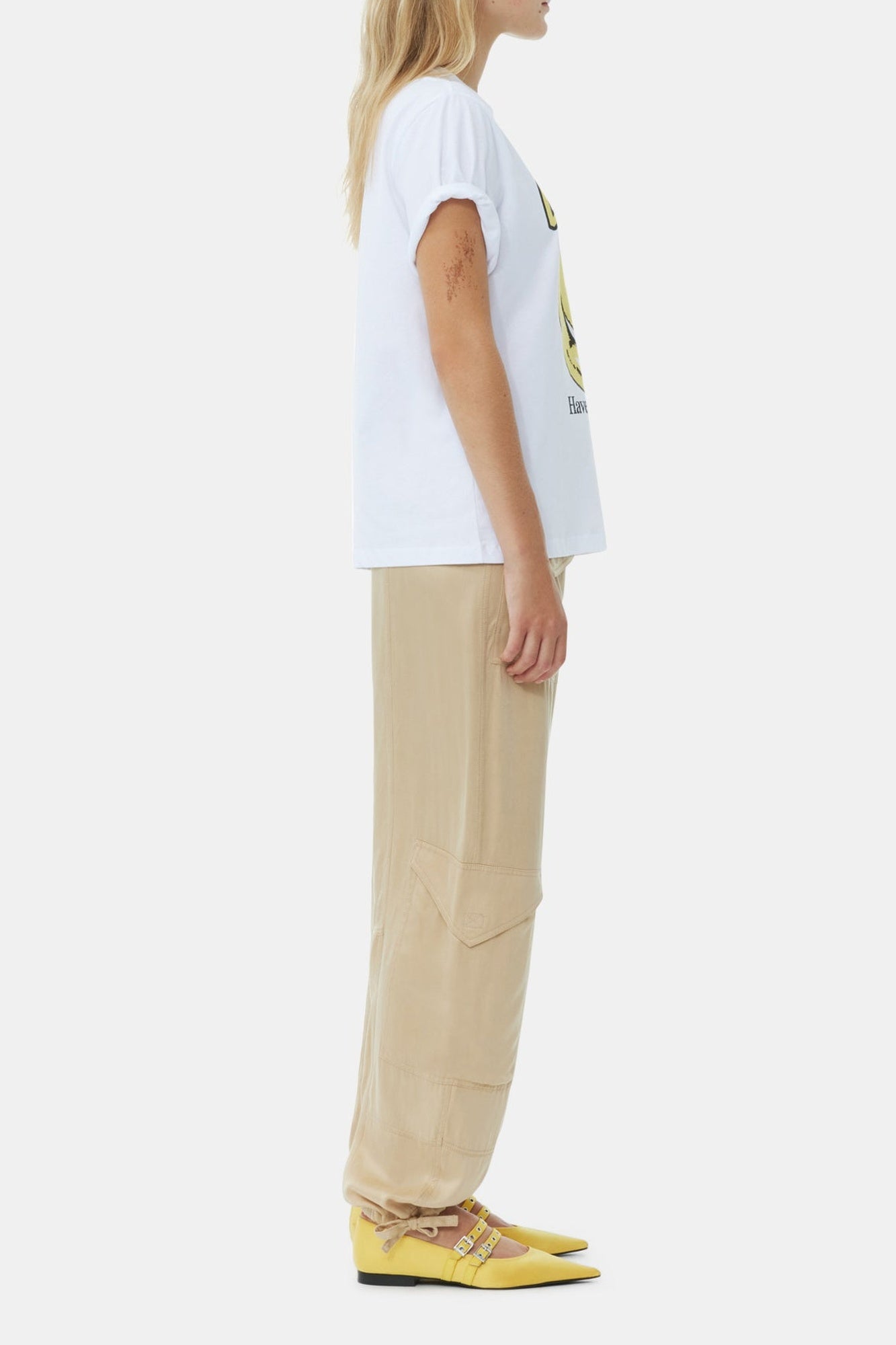 T-shirt oversize Banana - Bright White