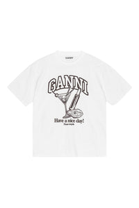 Oversized T-shirt - Bright White
