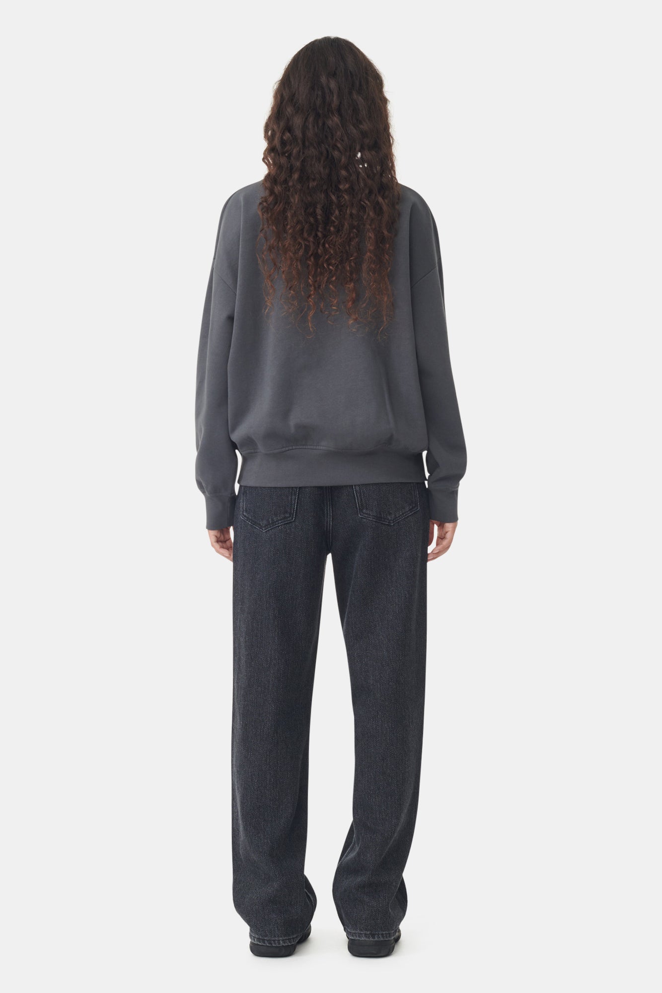 Sweatshirt oversize - Volcanic Ash