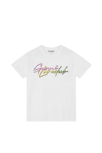 T-shirt ample Love en jersey - Bright White