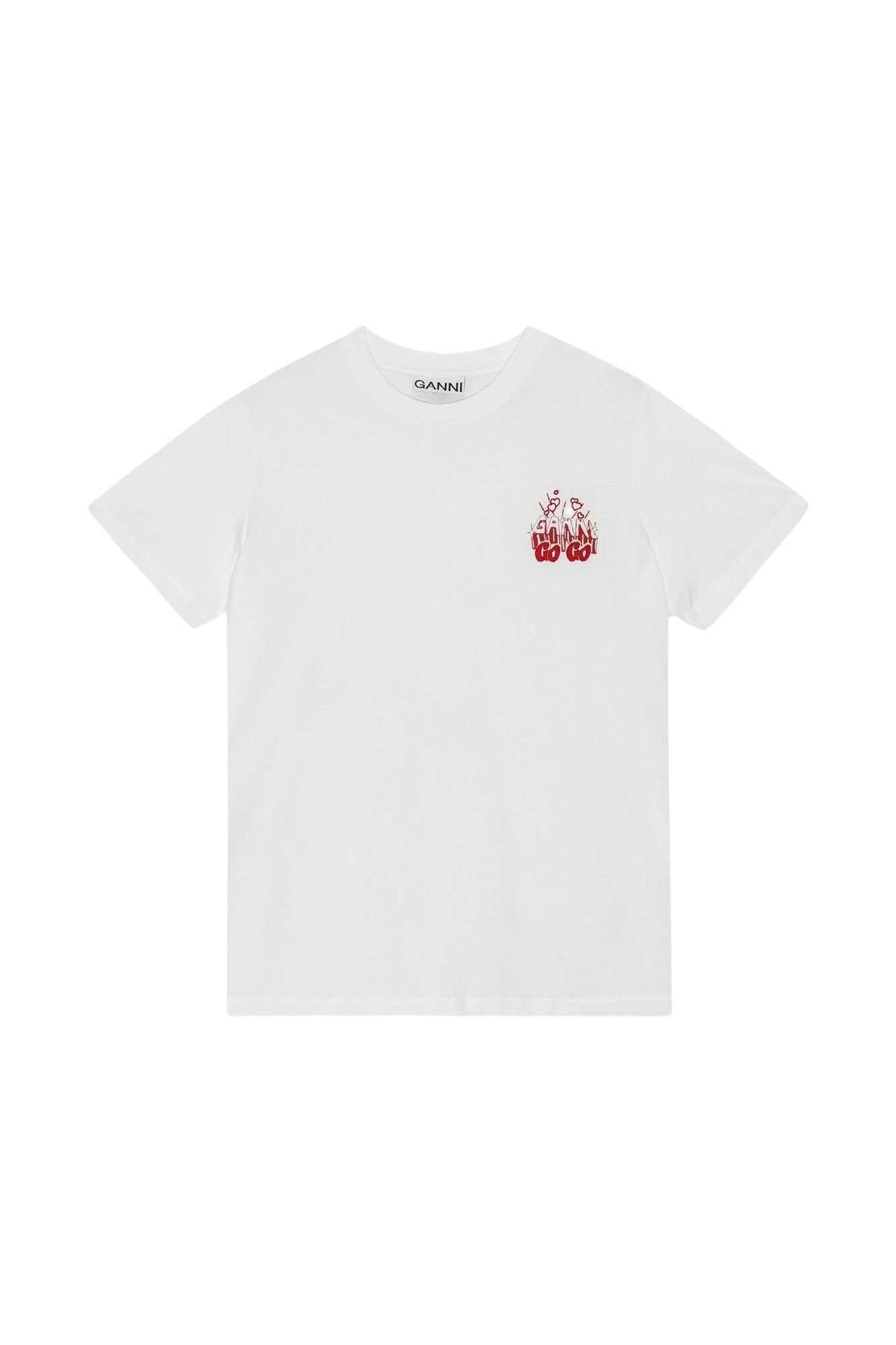 T-shirt Thin Jersey GoGo oversize - Bright White