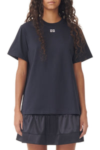 T-shirt ample à strass en jersey - Phantom