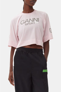 T-shirt cropped Sport - Lilac Snow