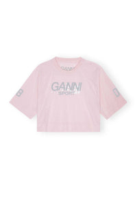 T-shirt cropped Sport - Lilac Snow