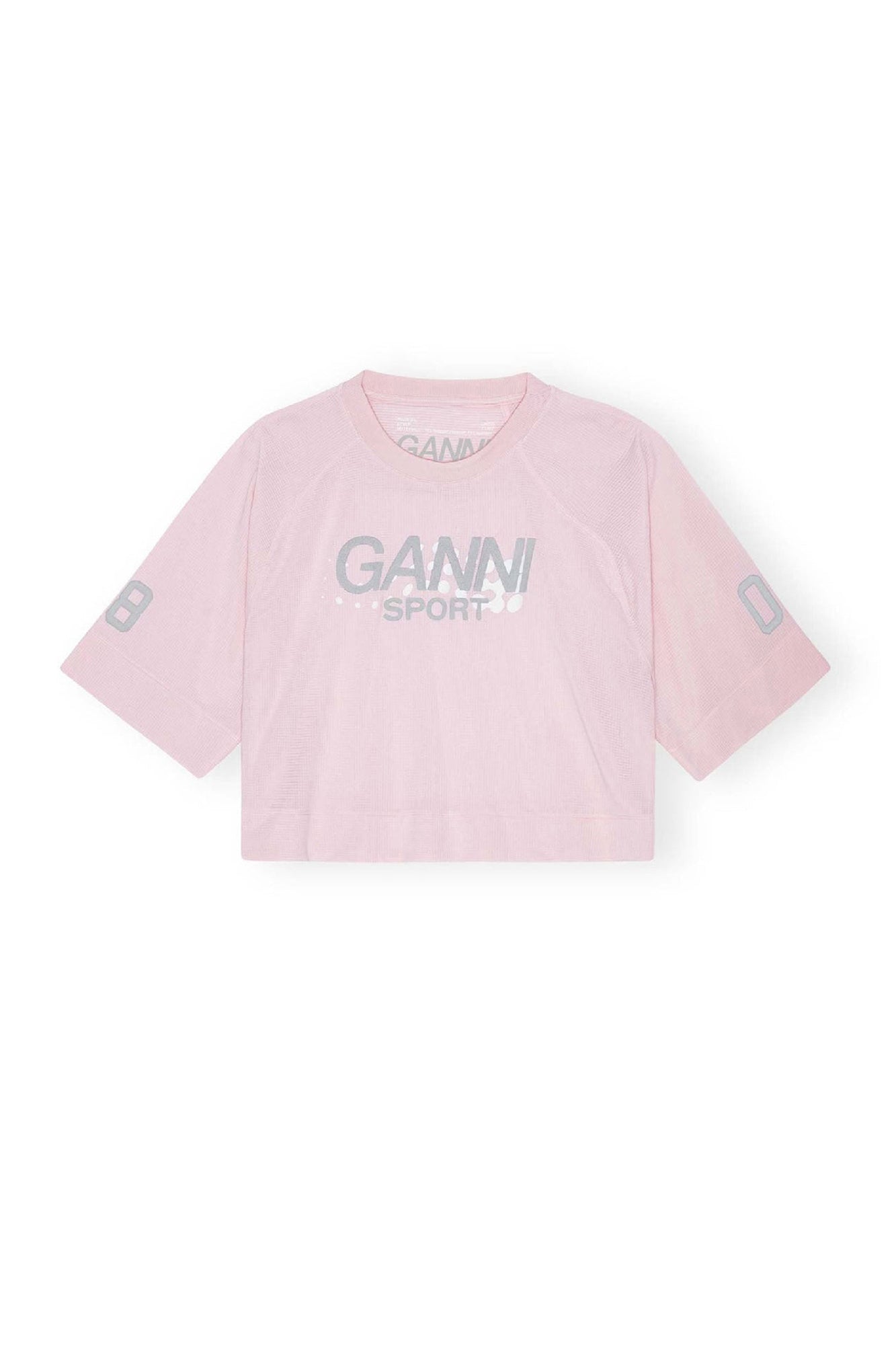 T-shirt cropped Sport - Lilac Snow