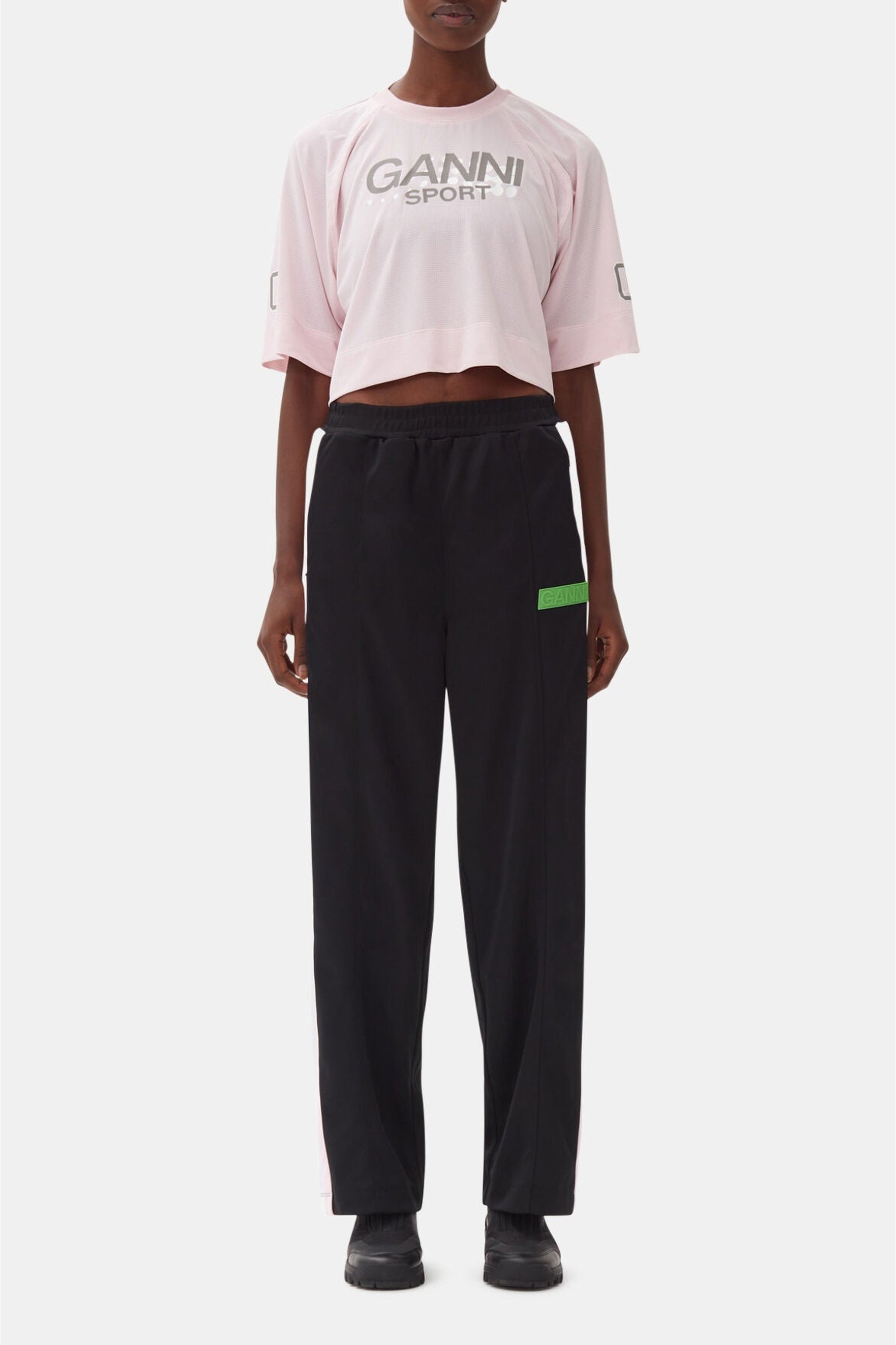 T-shirt cropped Sport - Lilac Snow