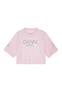 T-shirt cropped Sport - Lilac Snow