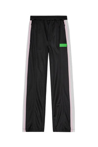 Sporty Straight Leg Pants - Black