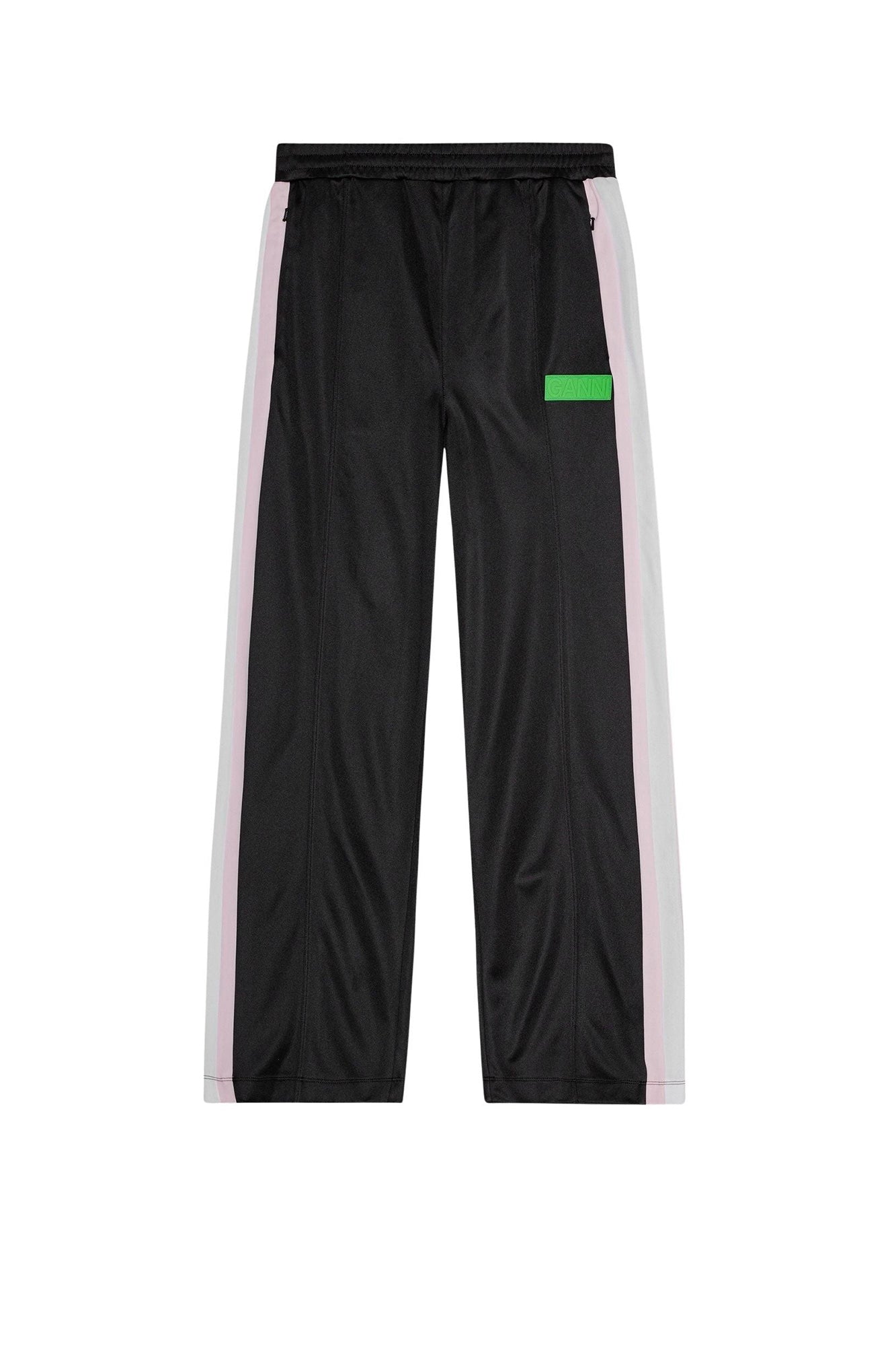 Pantalon droit Sporty en jersey - Black
