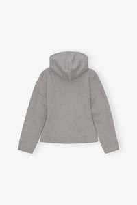 Sweat à capuche zippé en molleton- Paloma Melange