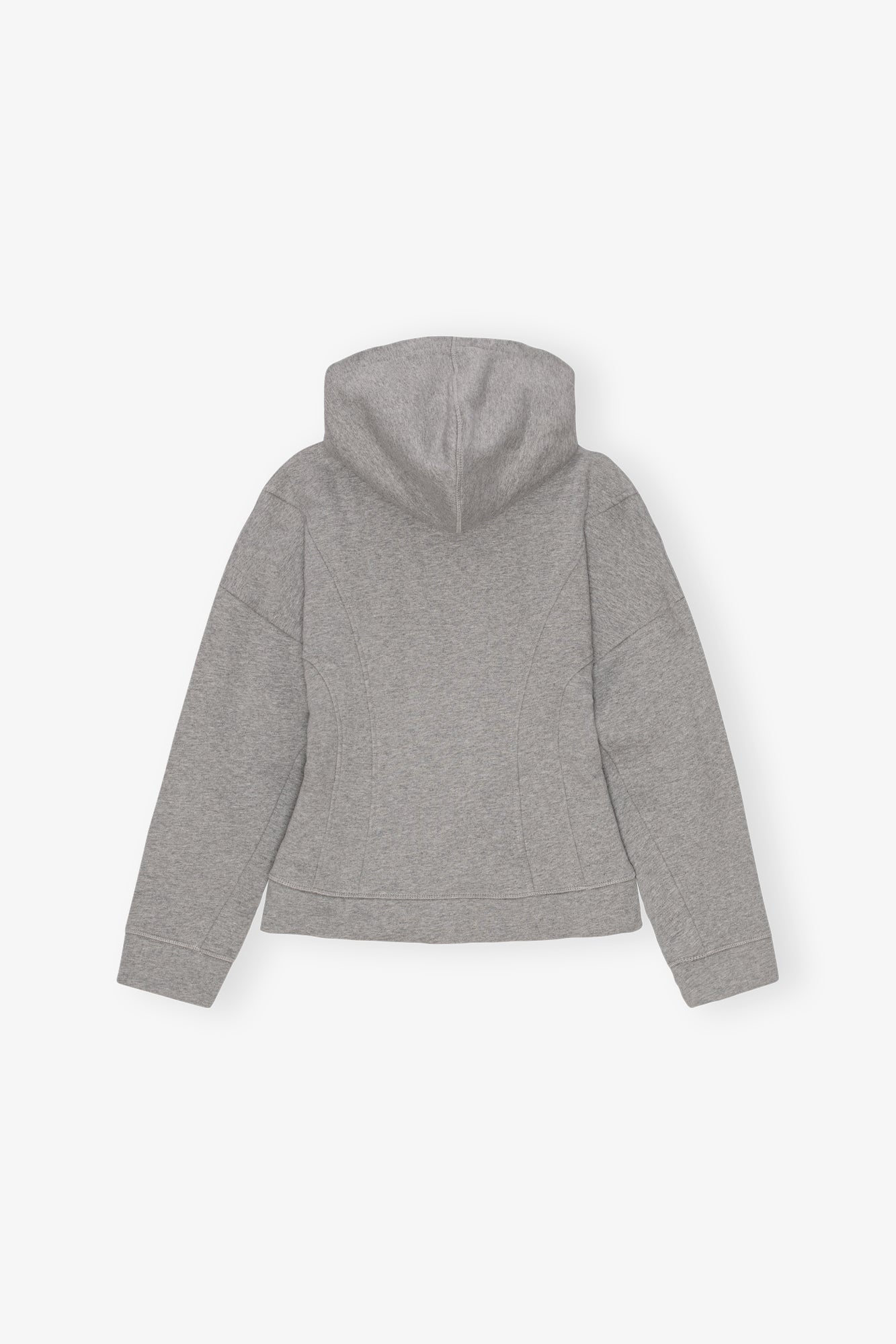 Sweat à capuche zippé en molleton- Paloma Melange