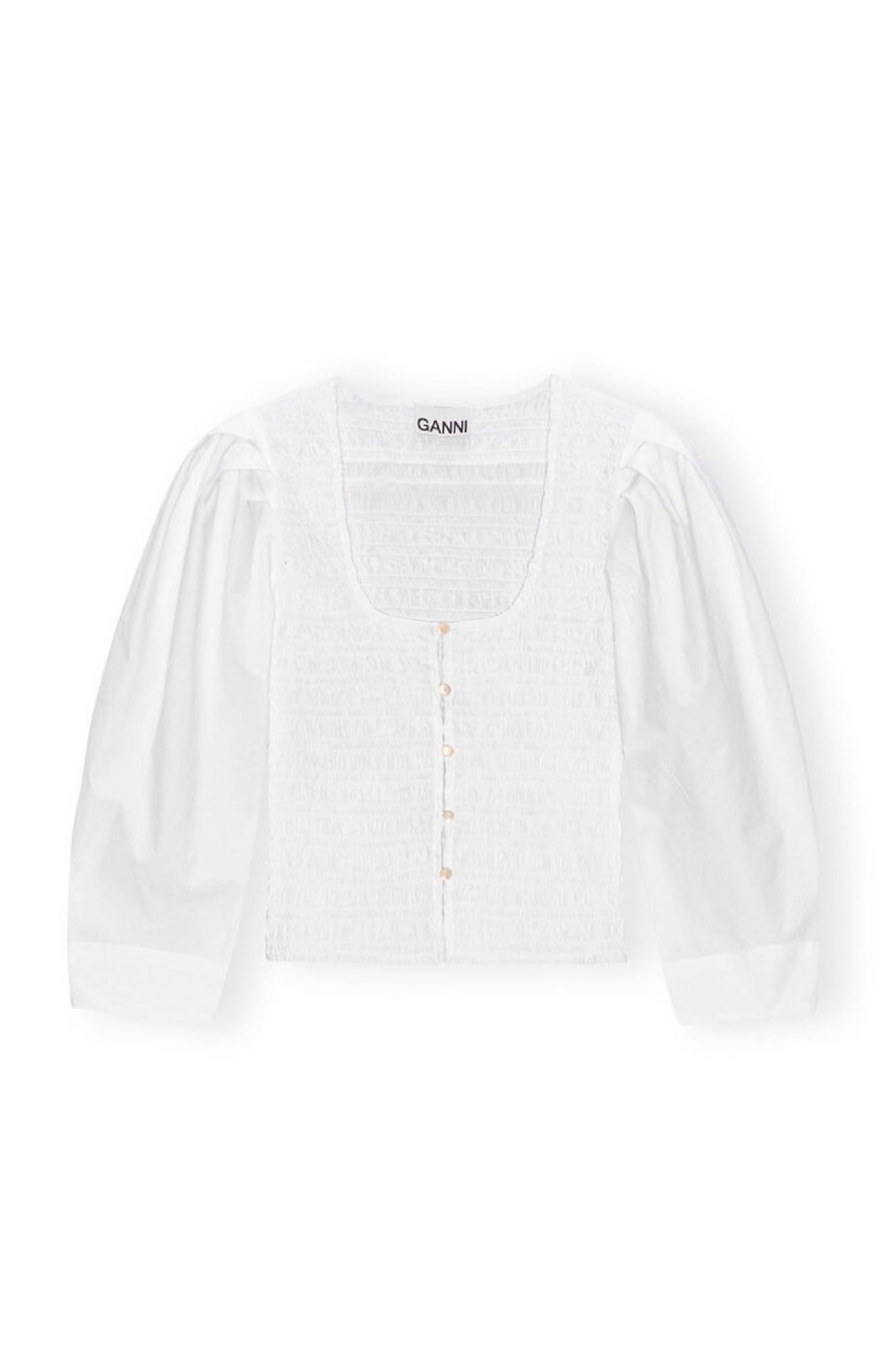 Blouse en coton - Bright White