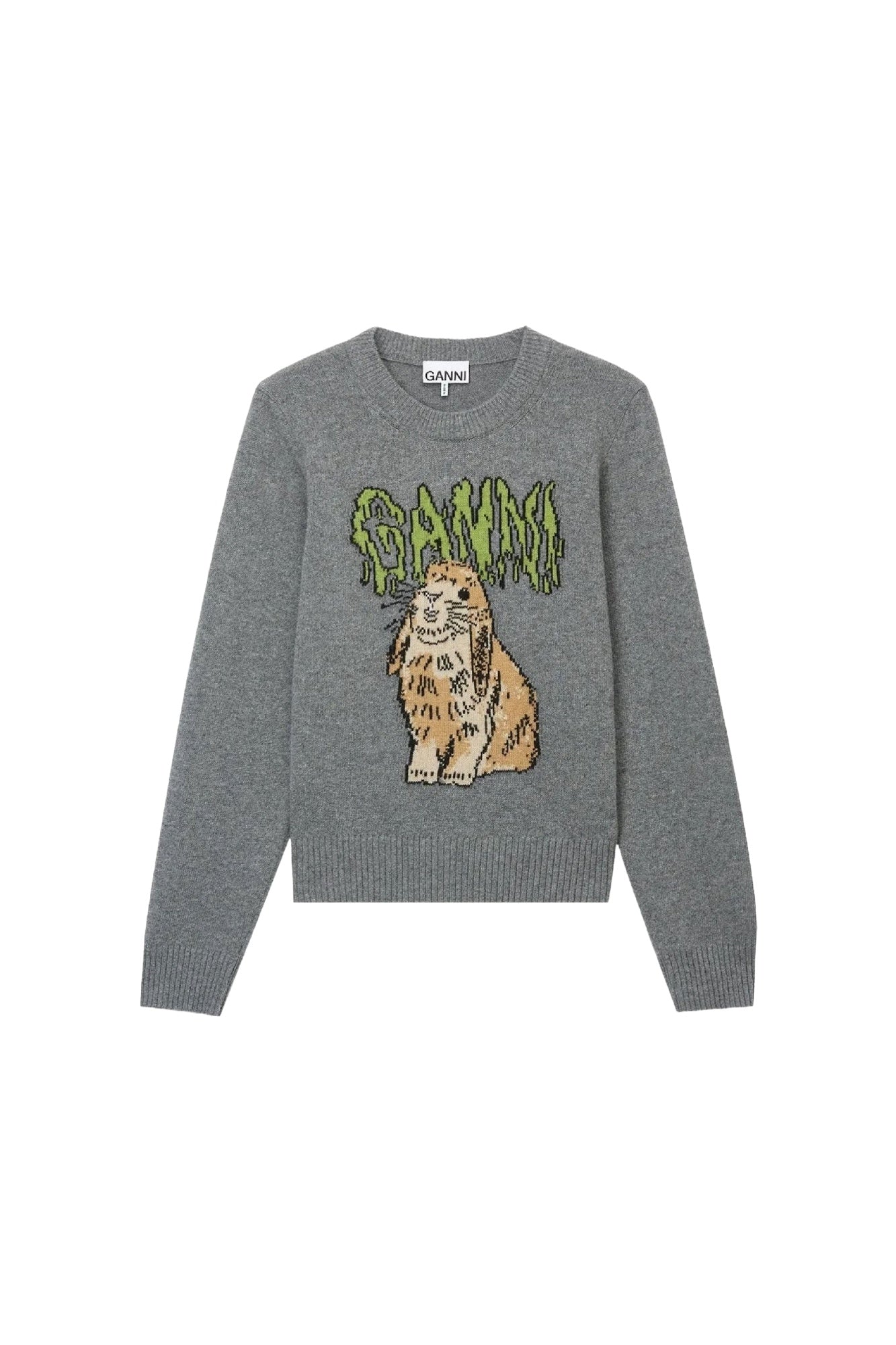Pull Bunny en laine - Frost Gray