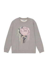 Fleece sweatshirt - Paloma Melange