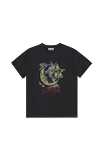 T-shirt Moonlight oversize en jersey - Phantom