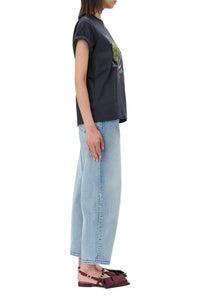 T-shirt Moonlight oversize en jersey - Phantom