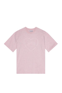 T-shirt à épaules tombantes - Chalk Pink