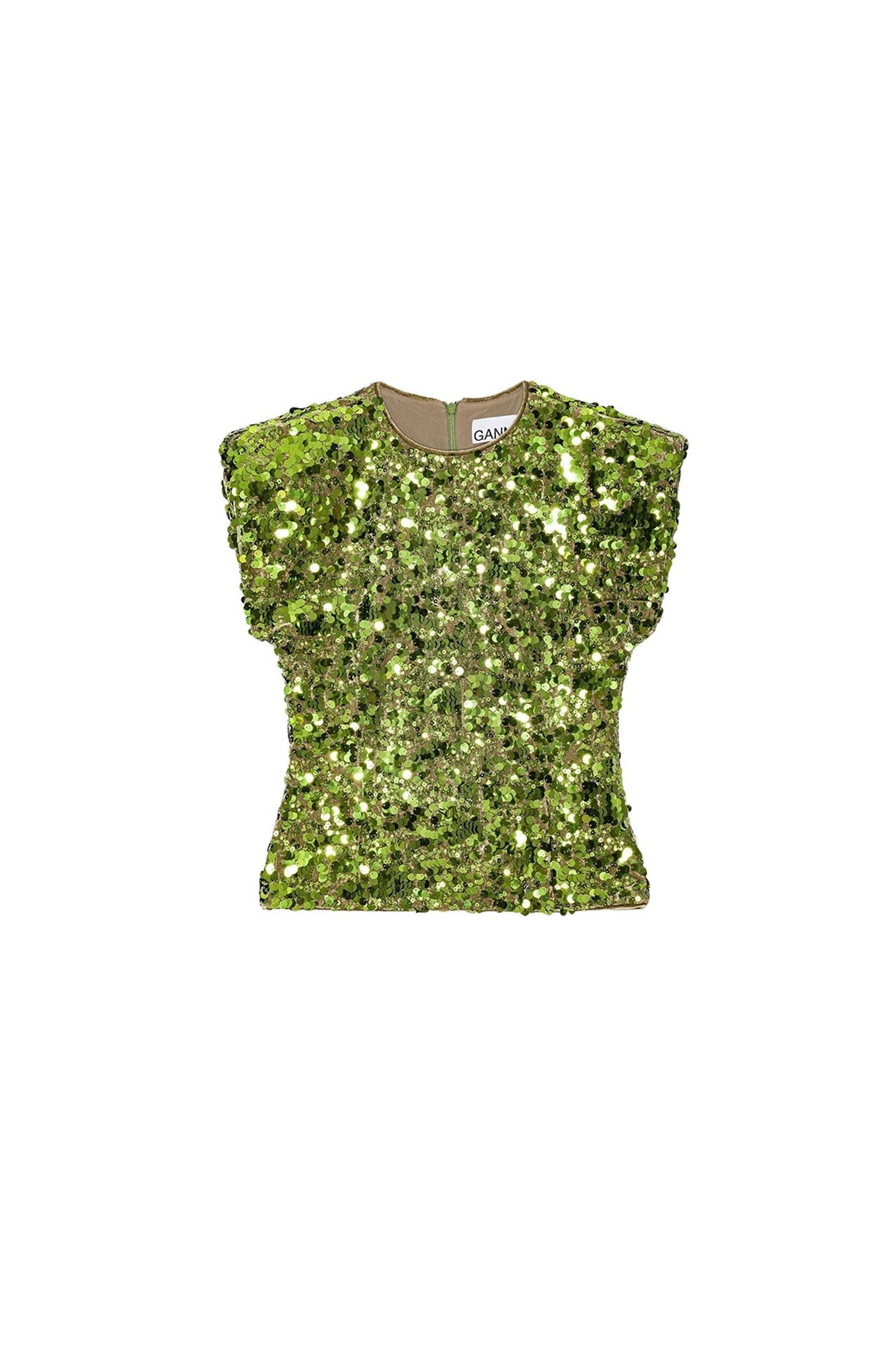 Blouse à sequins en velours - Titanite