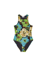Body lycra imprimé en jersey - Multicolour