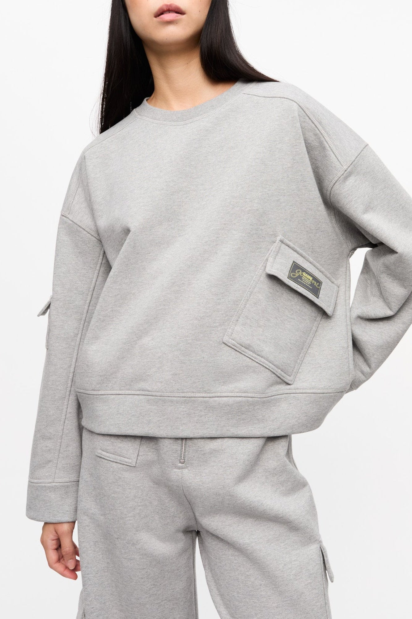 Sweatshirt oversize - Paloma Melange
